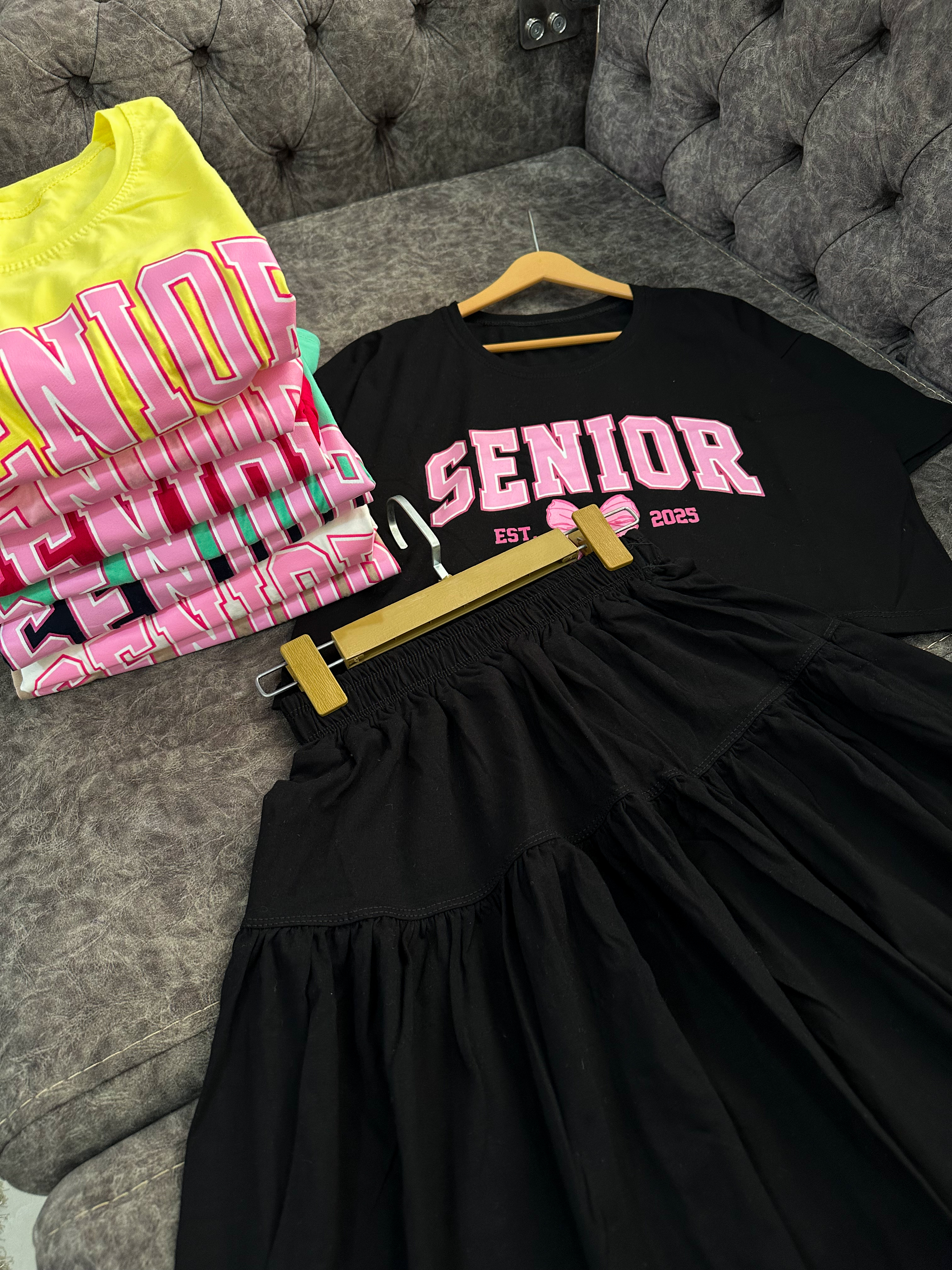 ست تیشرت دامن senior
