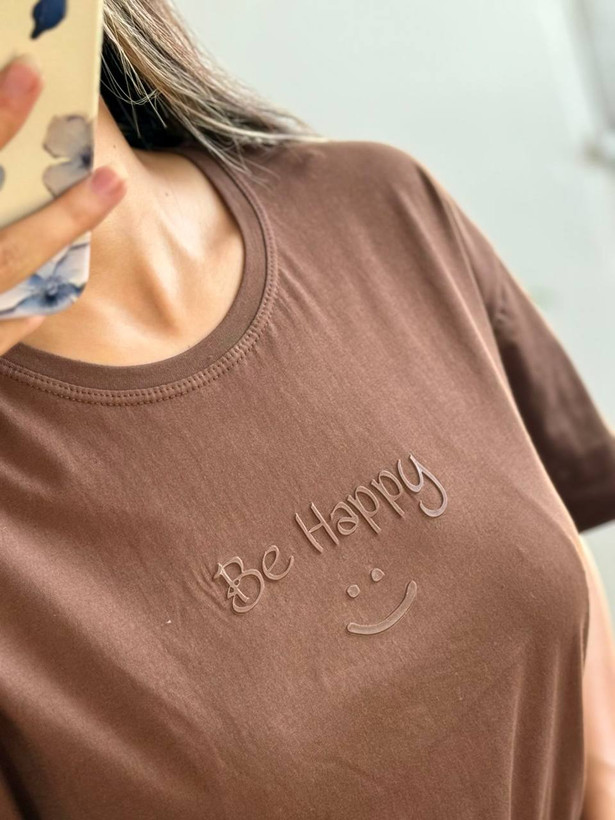 تیشرت ژلاتینی be happy