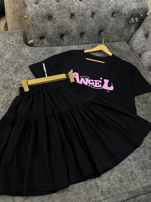 ست کراپ دامن anjel