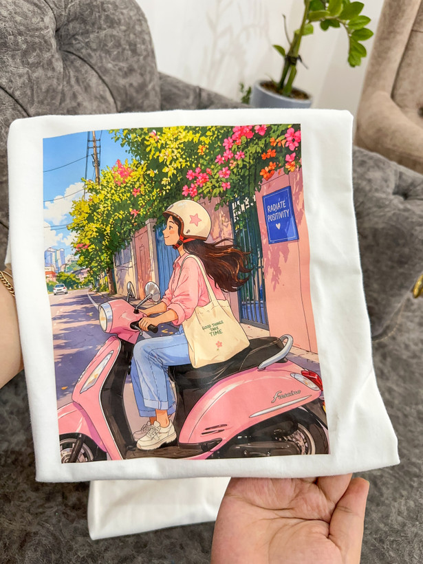 تیشرت باکسی سامر طرح جدید😍