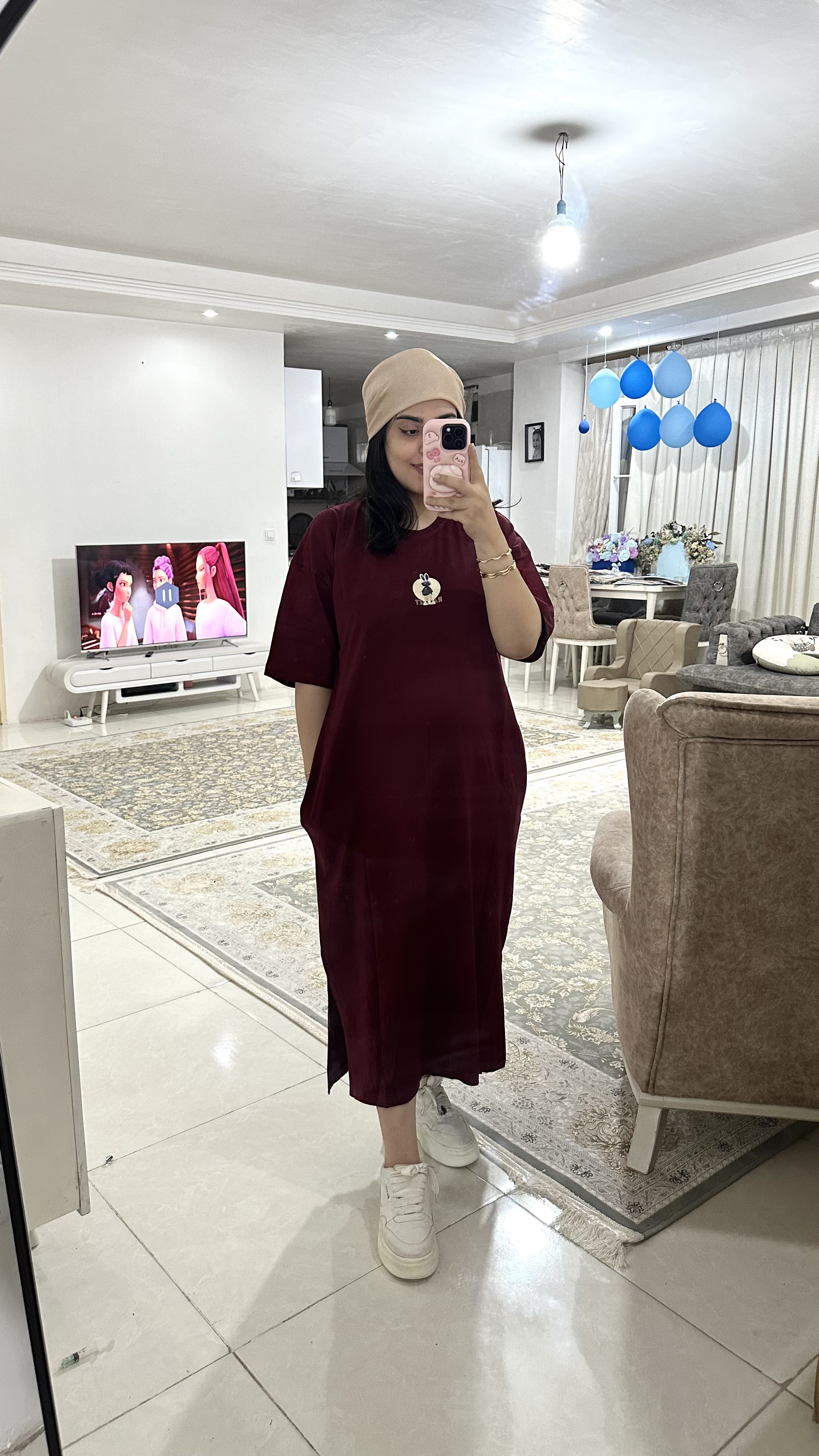 تیشرت پیراهنی جیب دار