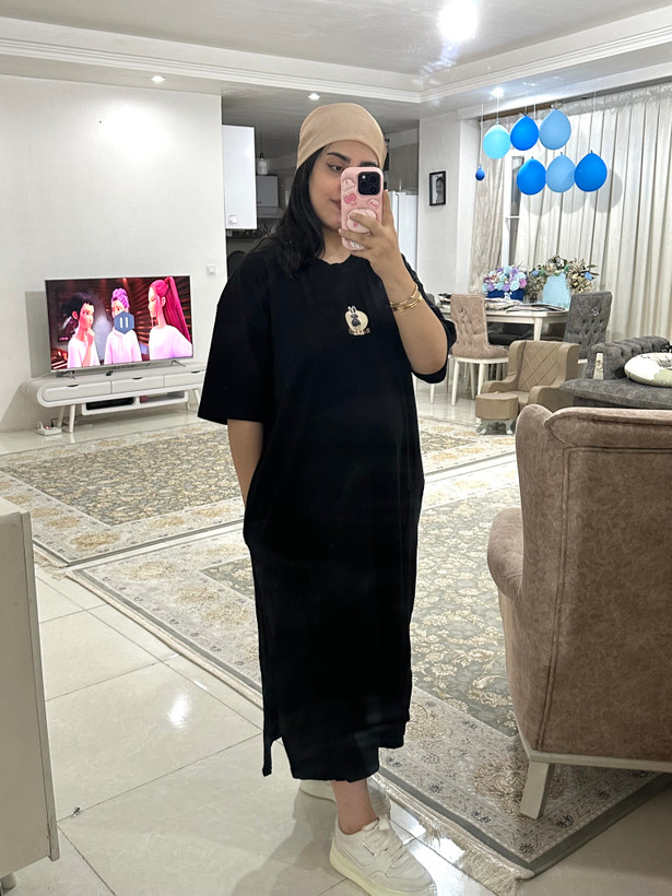 تیشرت پیراهنی جیب دار