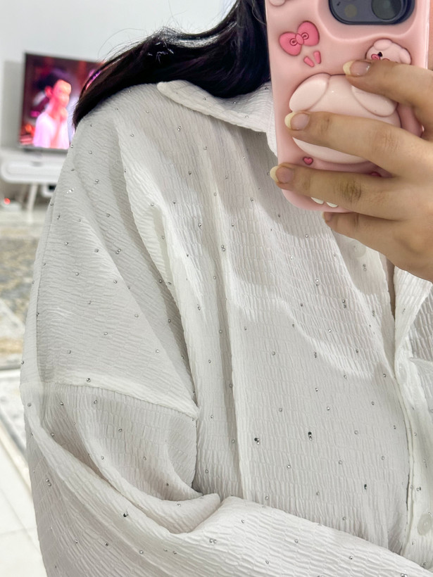 شومیز نگین کوب