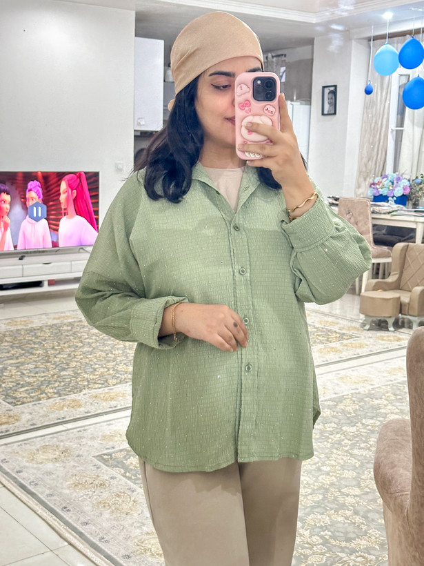 شومیز نگین کوب