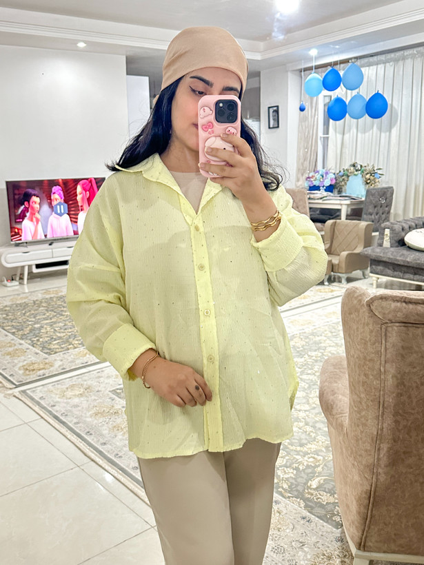 شومیز نگین کوب