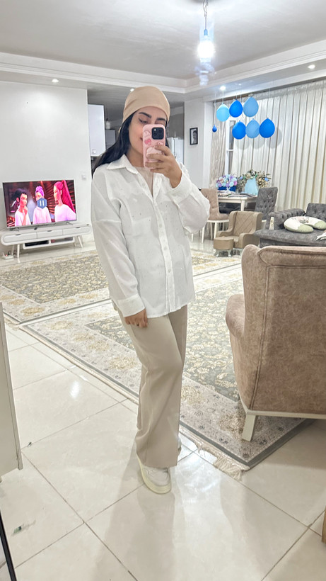شومیز نگین کوب